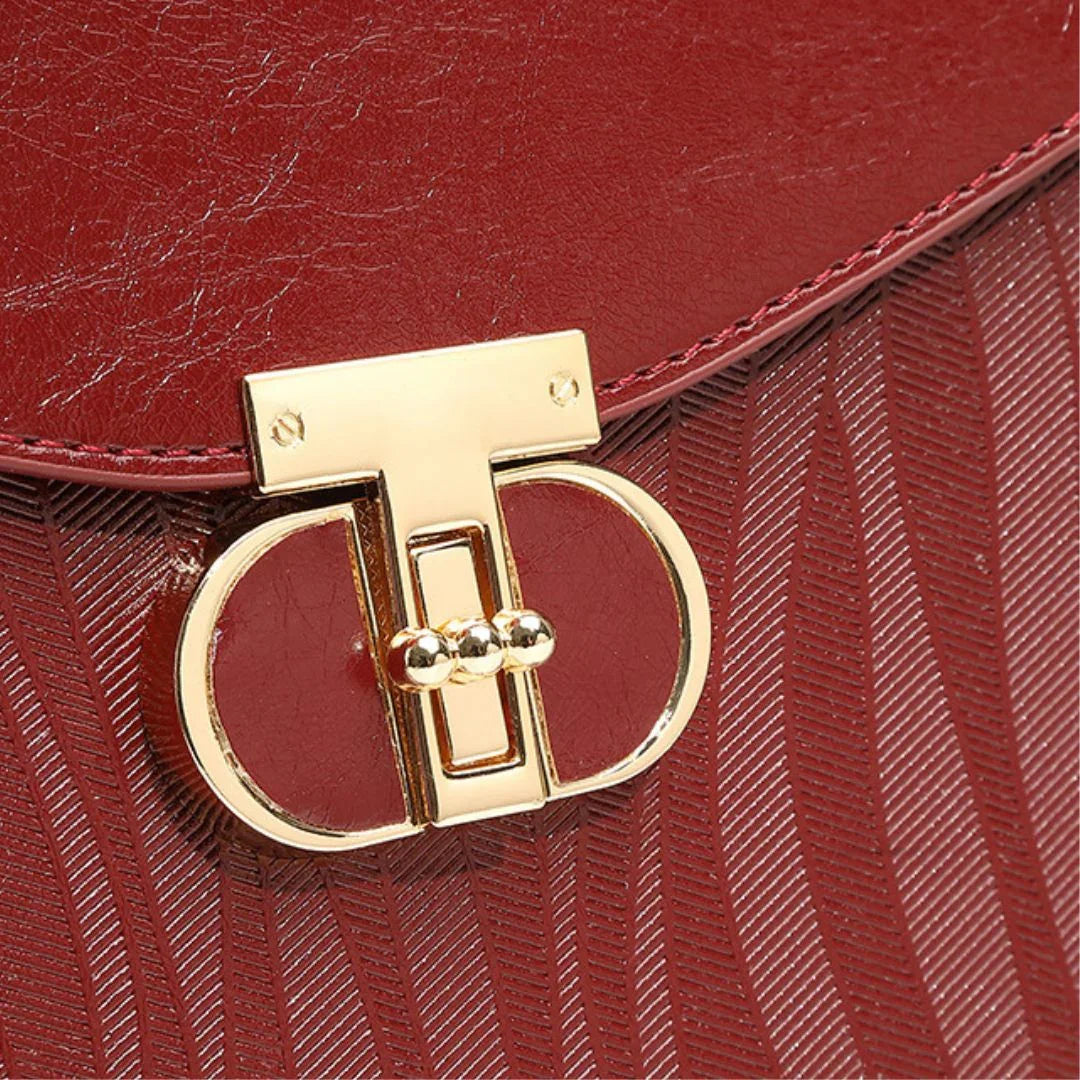 Bellissimo Château Lumière Leather Handbag Velanci