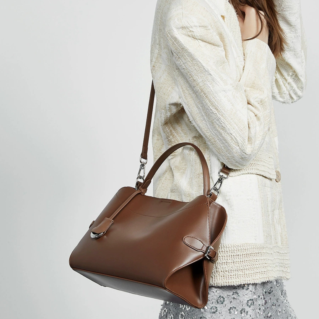 Velanci Genevra Handbag - Timeless Elegance in Genuine Leather