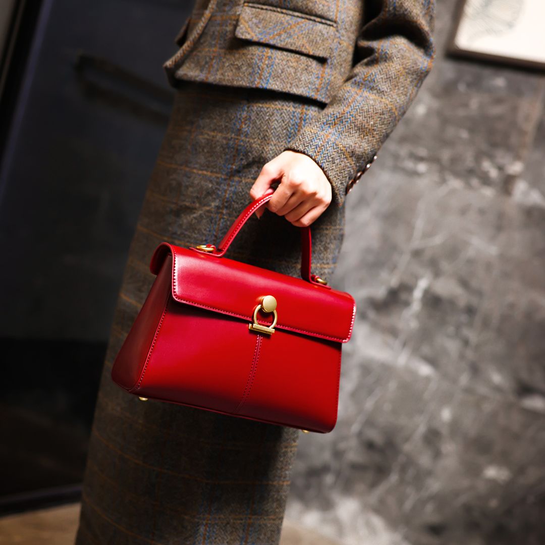 Velanci Jardin Mystique Leather Handbag