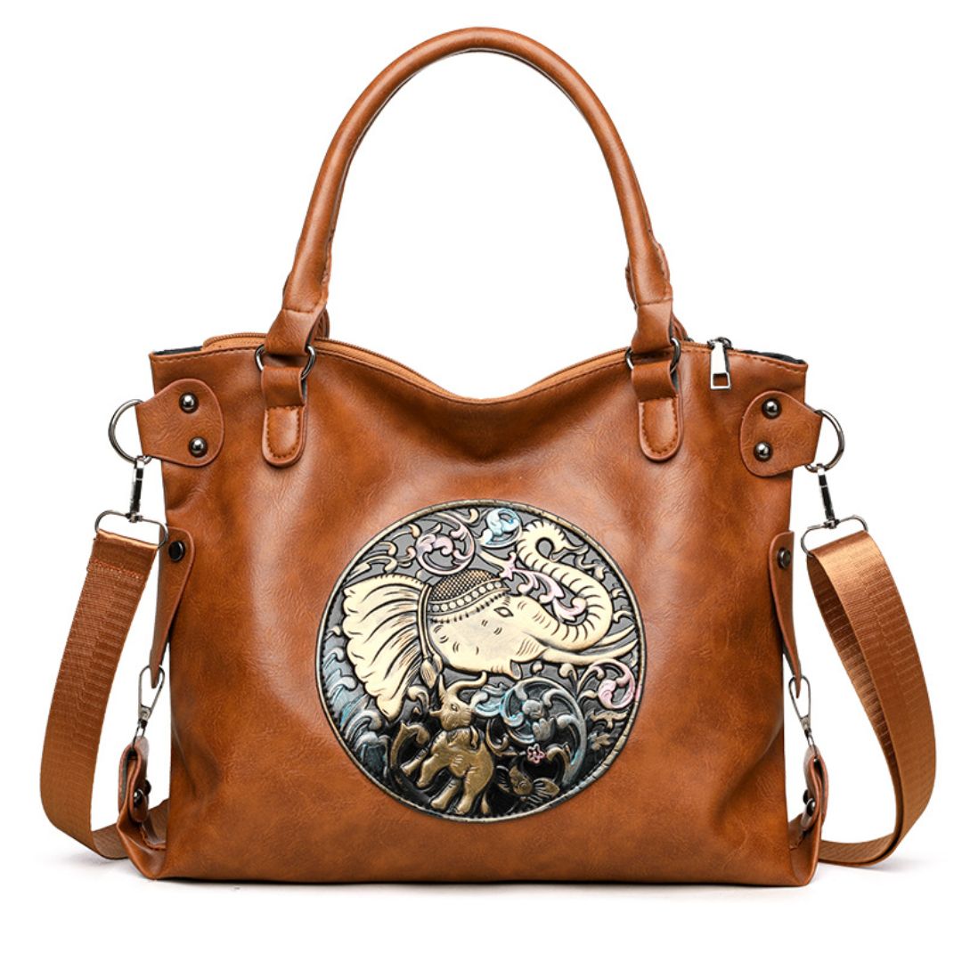 Velanci Opulent Harmony Leather Handbag