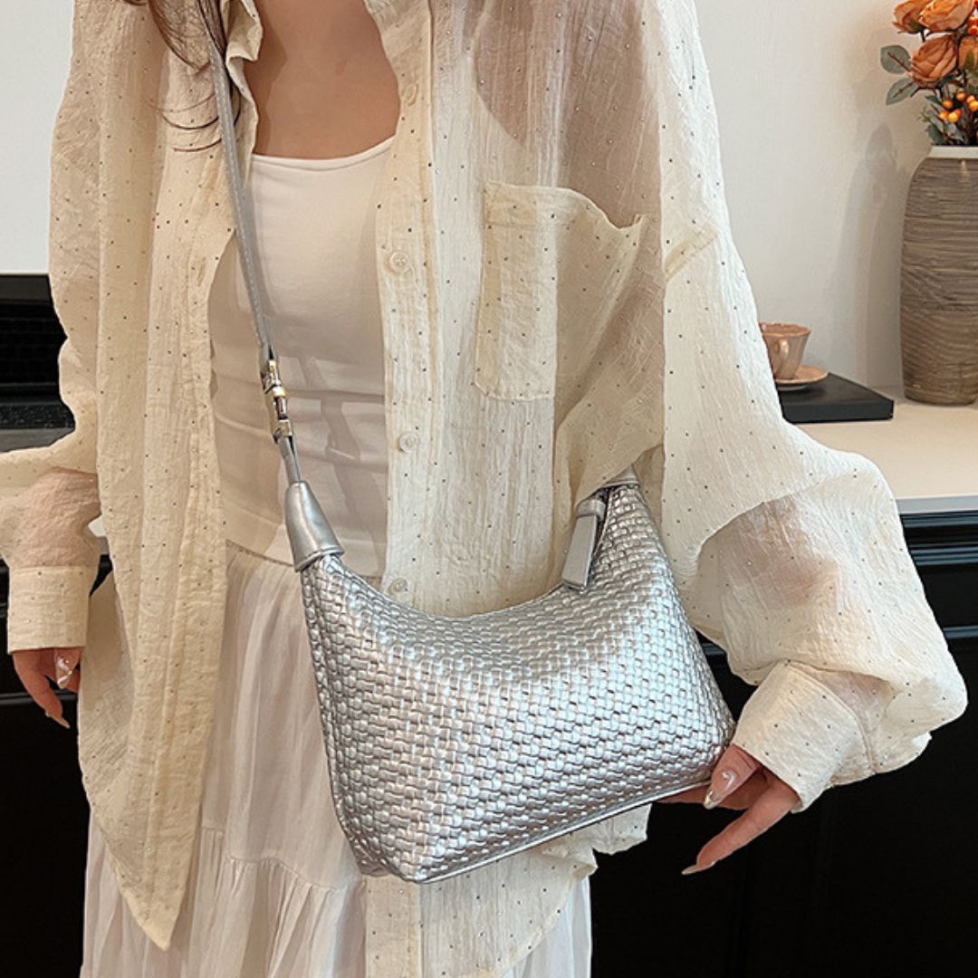 Velanci Voile de Minuit Leather Handbag