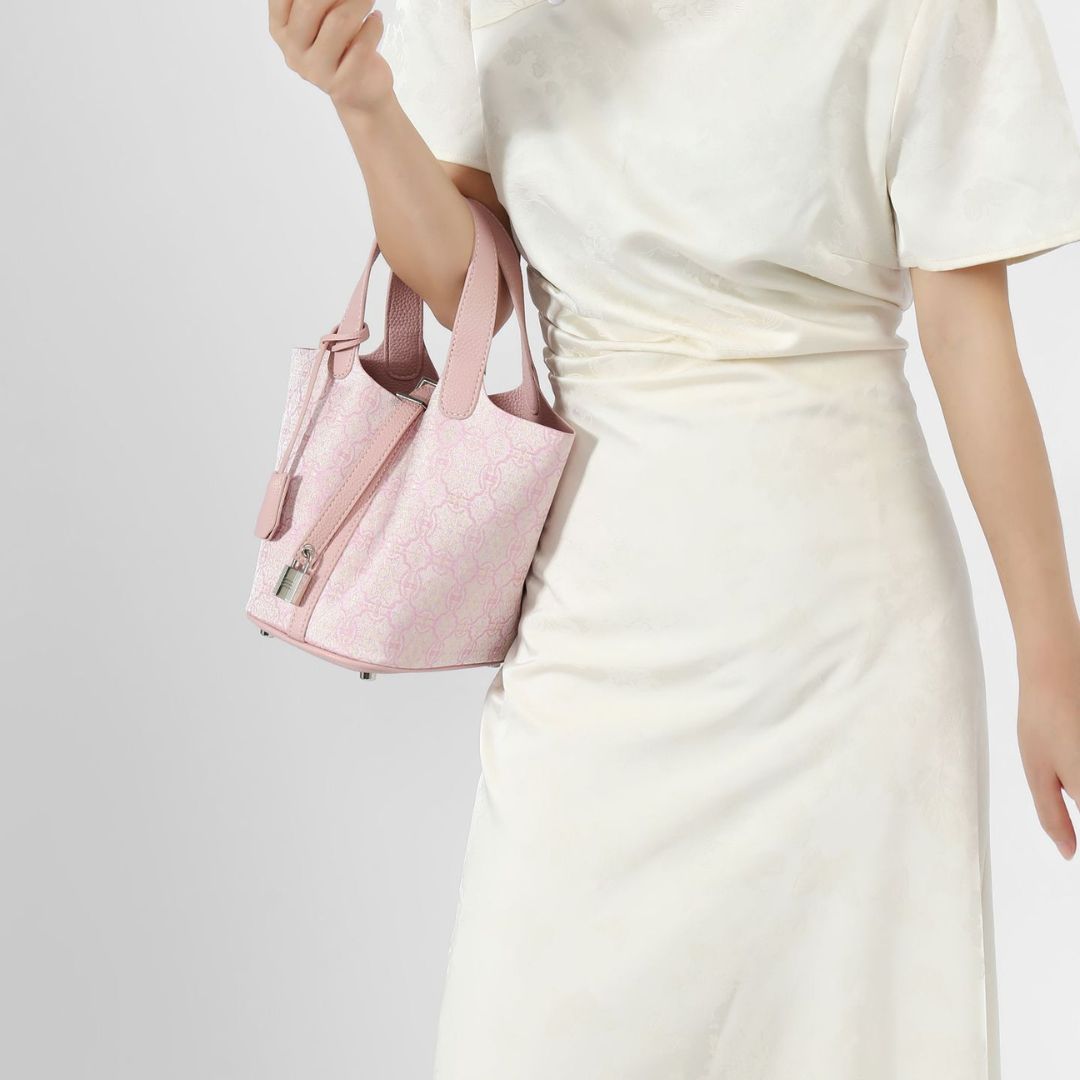 Velvet Dawn Luxe Handbag