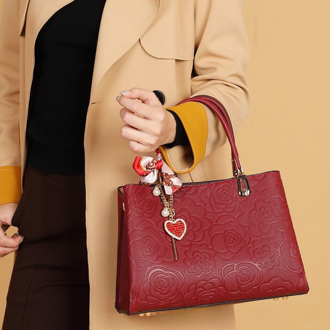 Velanci Gilded Tranquil Luxe Handbag