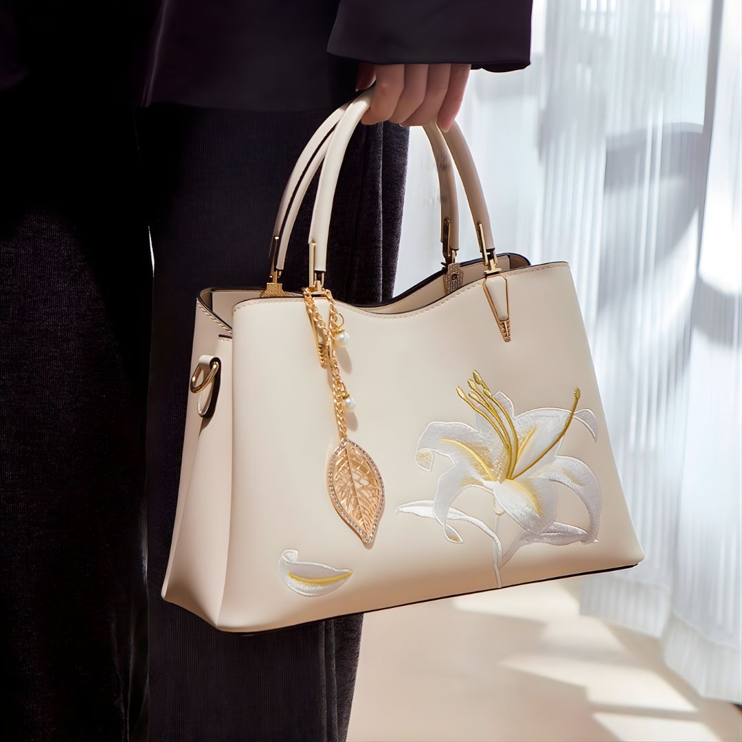 Velanci Celeste Doree Luxe Leather Handbag