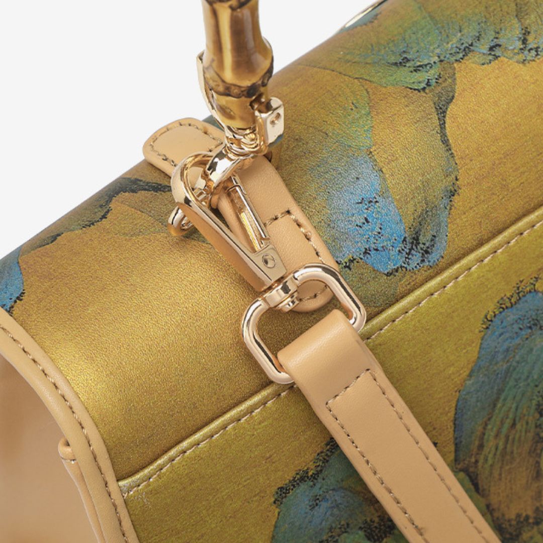 Velanci Château Elegance Microfiber Leather Handbag