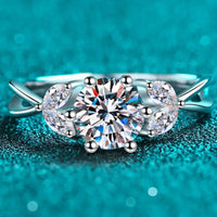 Moissanite Ring Giulia - 1 Carat Coastal Shine Daily Women's Ring Velanci