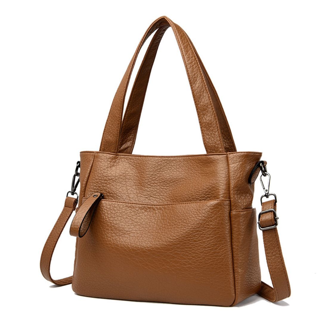 Velanci Cira Leather Handbag: Elegance Redefined