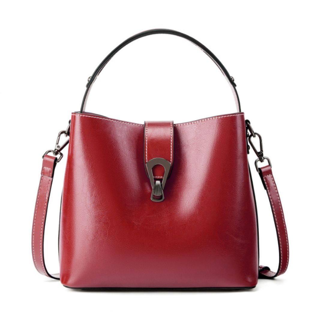 Velanci Waverly Moon Handbag - Timeless Elegance in Genuine Leather