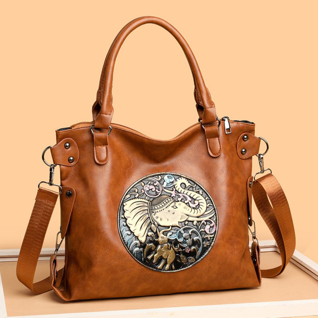 Velanci Opulent Harmony Leather Handbag
