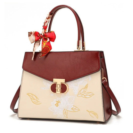 Aurora Bella Bloom Leather Handbag Velanci