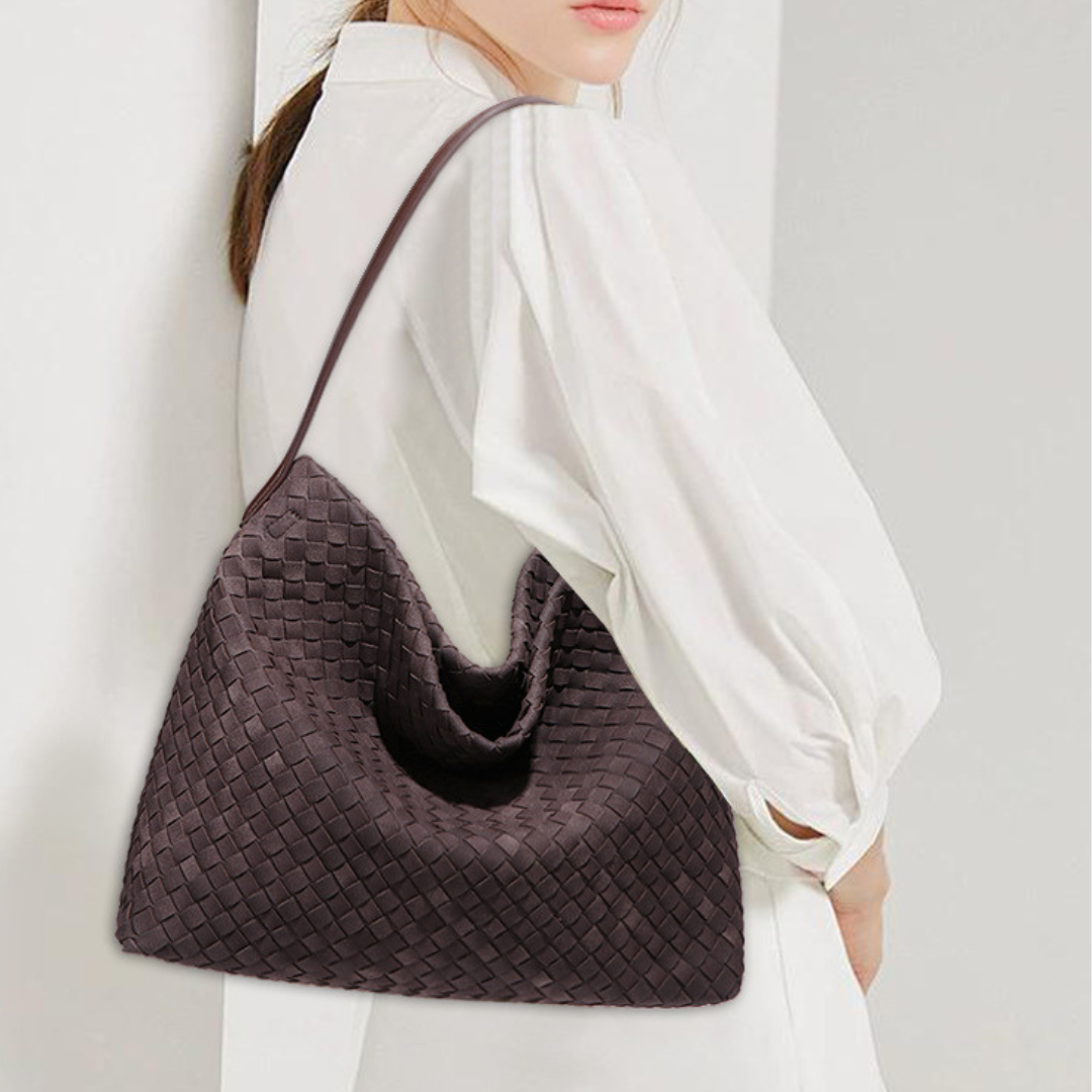 Celestial Elegance: Velanci Crown Handbag