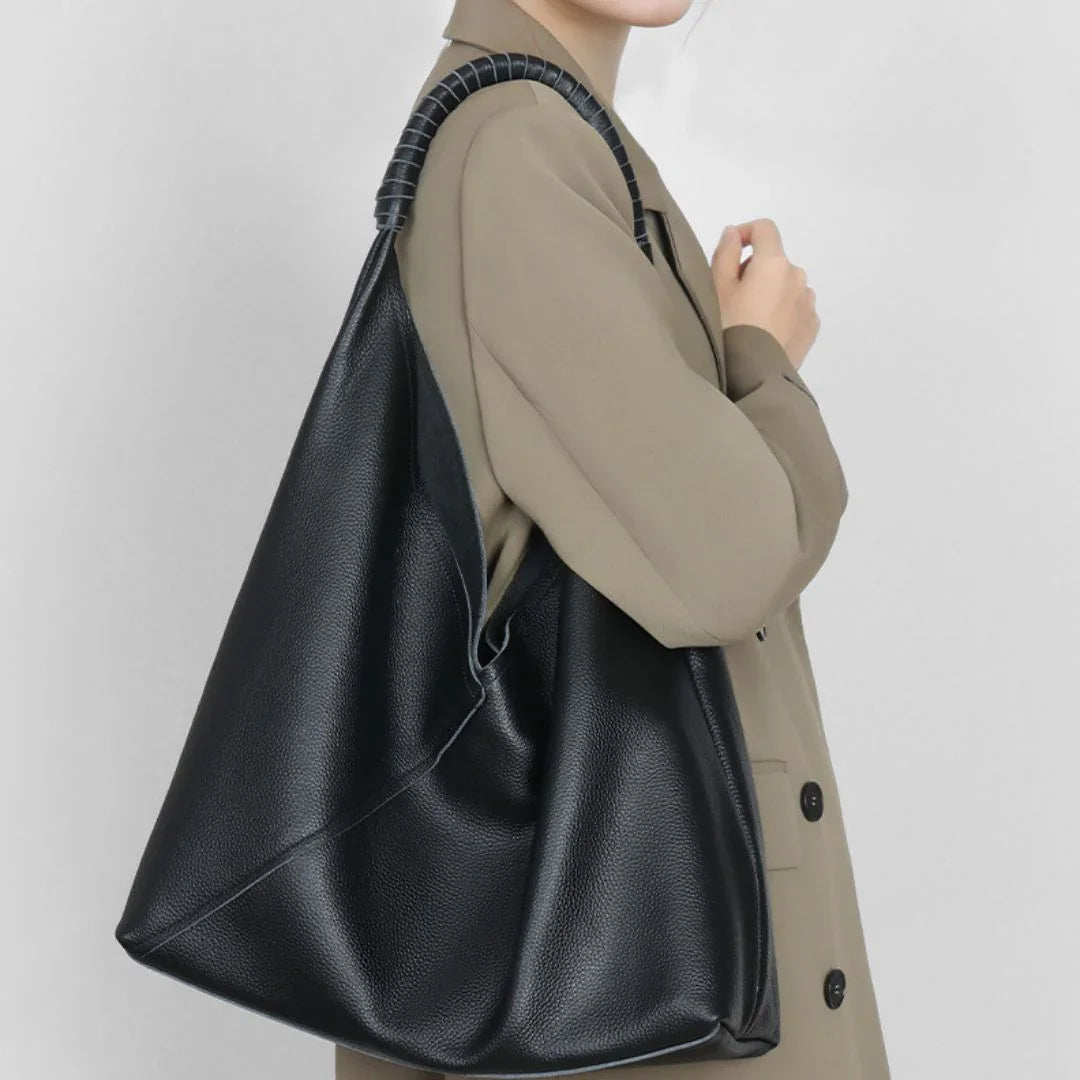 Bellarosa Noble Silhouette Leather Handbag Velanci