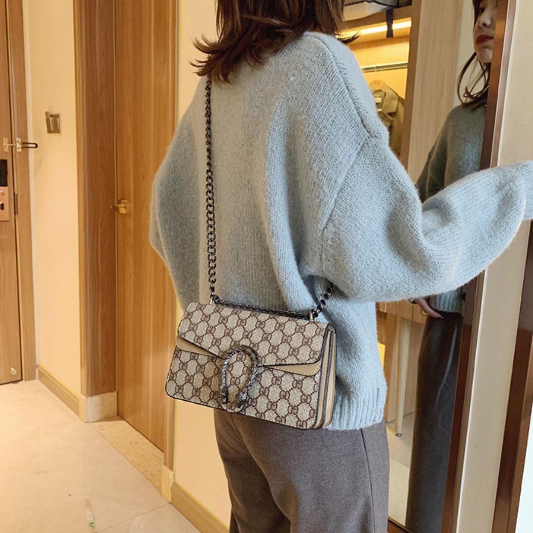 Velanci de Minuit Leather Handbag