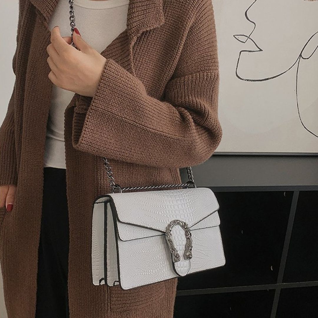 Velanci Noblesse Éclatante Leather Handbag