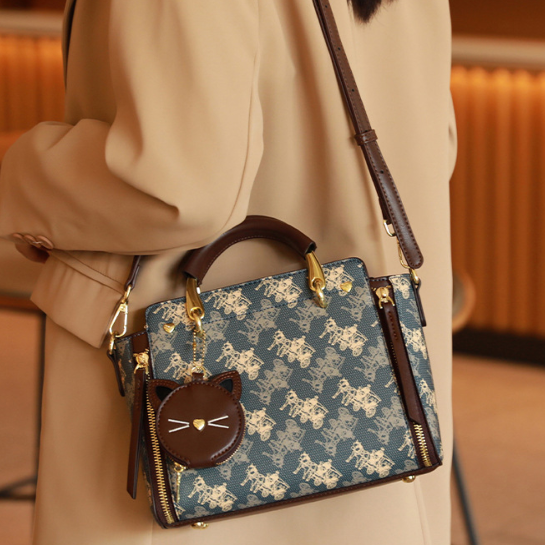 Velanci Cathalina Leather Handbag - Timeless Elegance in Every Stitch