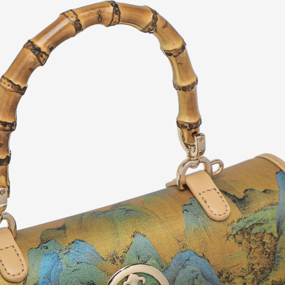 Velanci Château Elegance Microfiber Leather Handbag