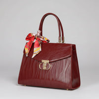 Bellissimo Château Lumière Leather Handbag Velanci