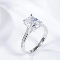 3 Carat Moissanite Ring Amara - Everyday Sparkle Shine Women's Ring Velanci