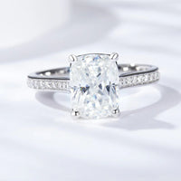 3 Carat Moissanite Ring Amara - Everyday Sparkle Shine Women's Ring Velanci