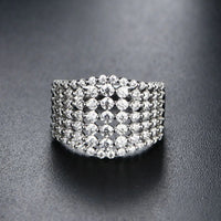 Ring Bianca - Moissanite Minimalist Coastal Sparkle Women's Ring Velanci