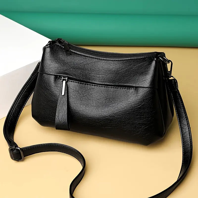 Velanci Seraphina Luxe Leather Crossbody Bag