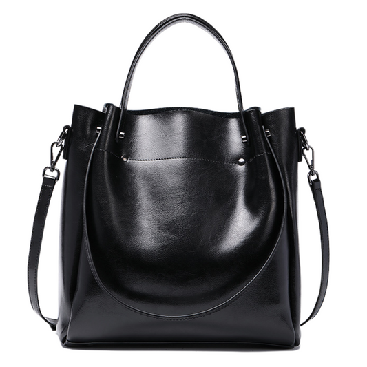 Velanci Garnet Frost Luxurious Leather Handbag