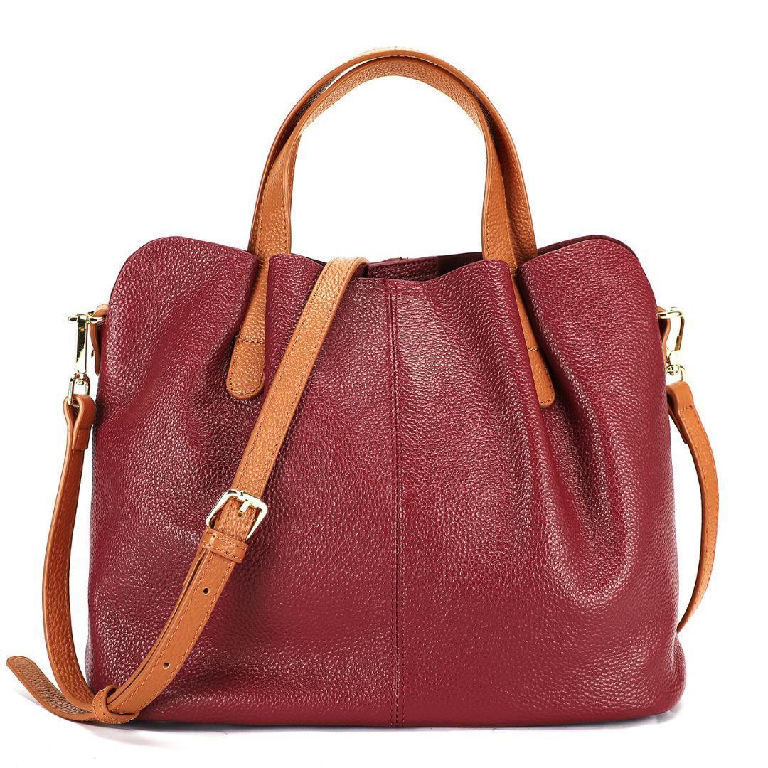 Clara Bella Luxe Leather Handbag Velanci