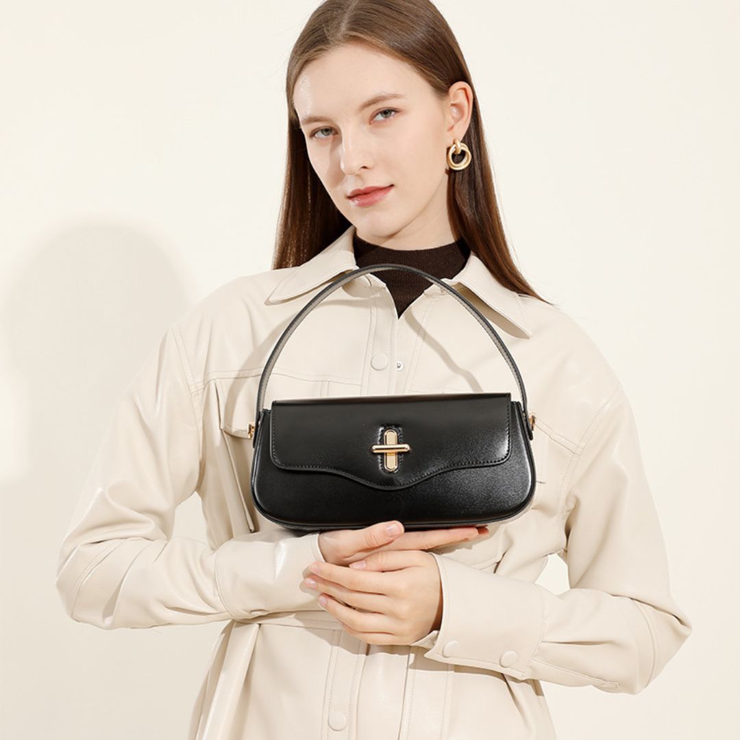 Velanci Ashford Pearl Leather Handbag