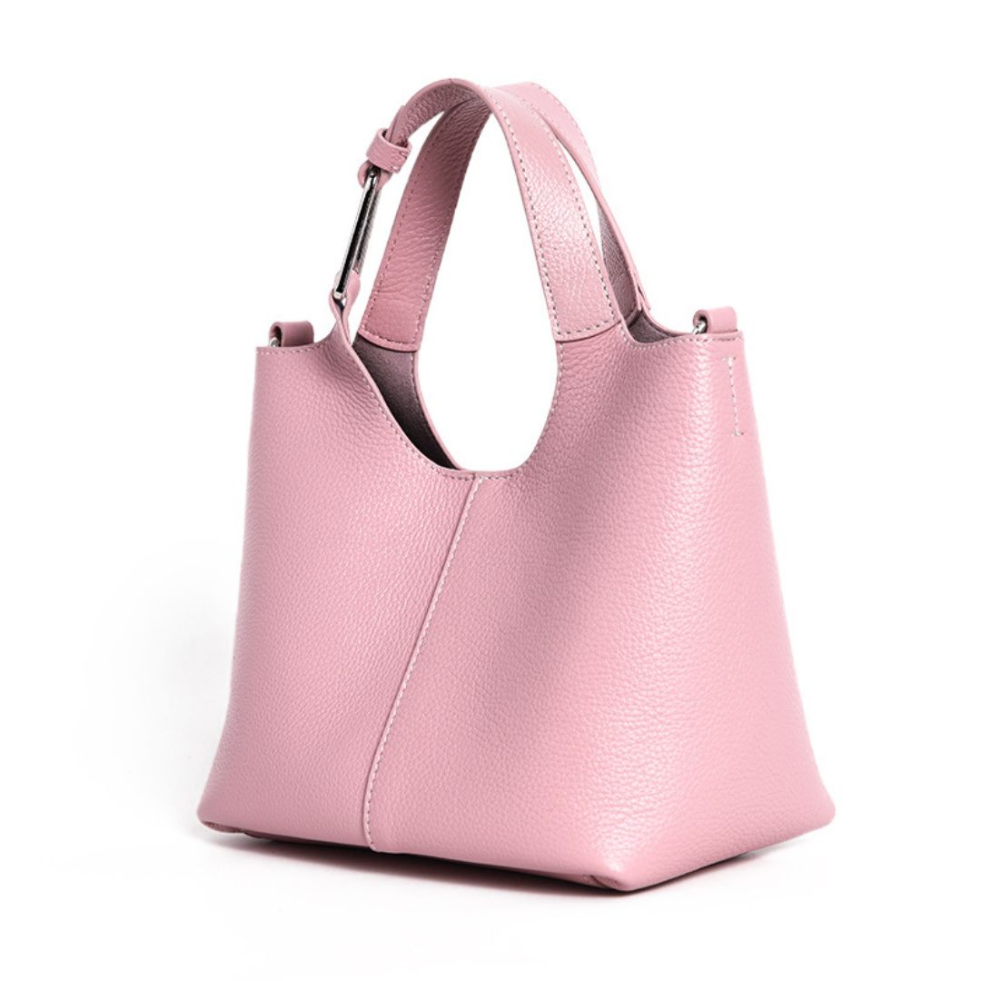 Dusky Pearl Elegance Handbag by Velanci