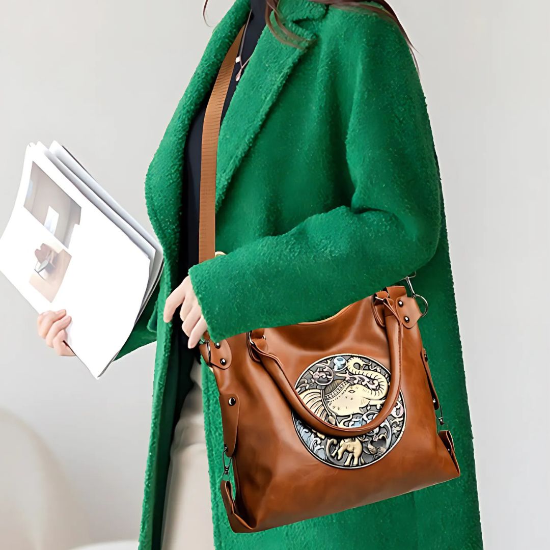 Velanci Opulent Harmony Leather Handbag