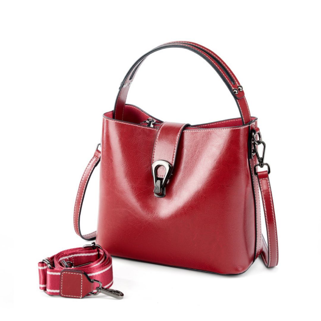 Velanci Waverly Moon Handbag - Timeless Elegance in Genuine Leather