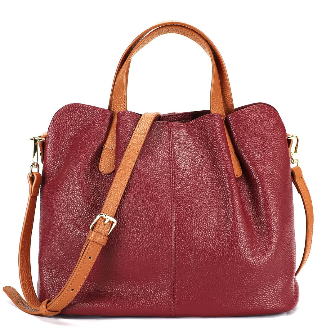 Velanci Clara Luxe Leather Handbag