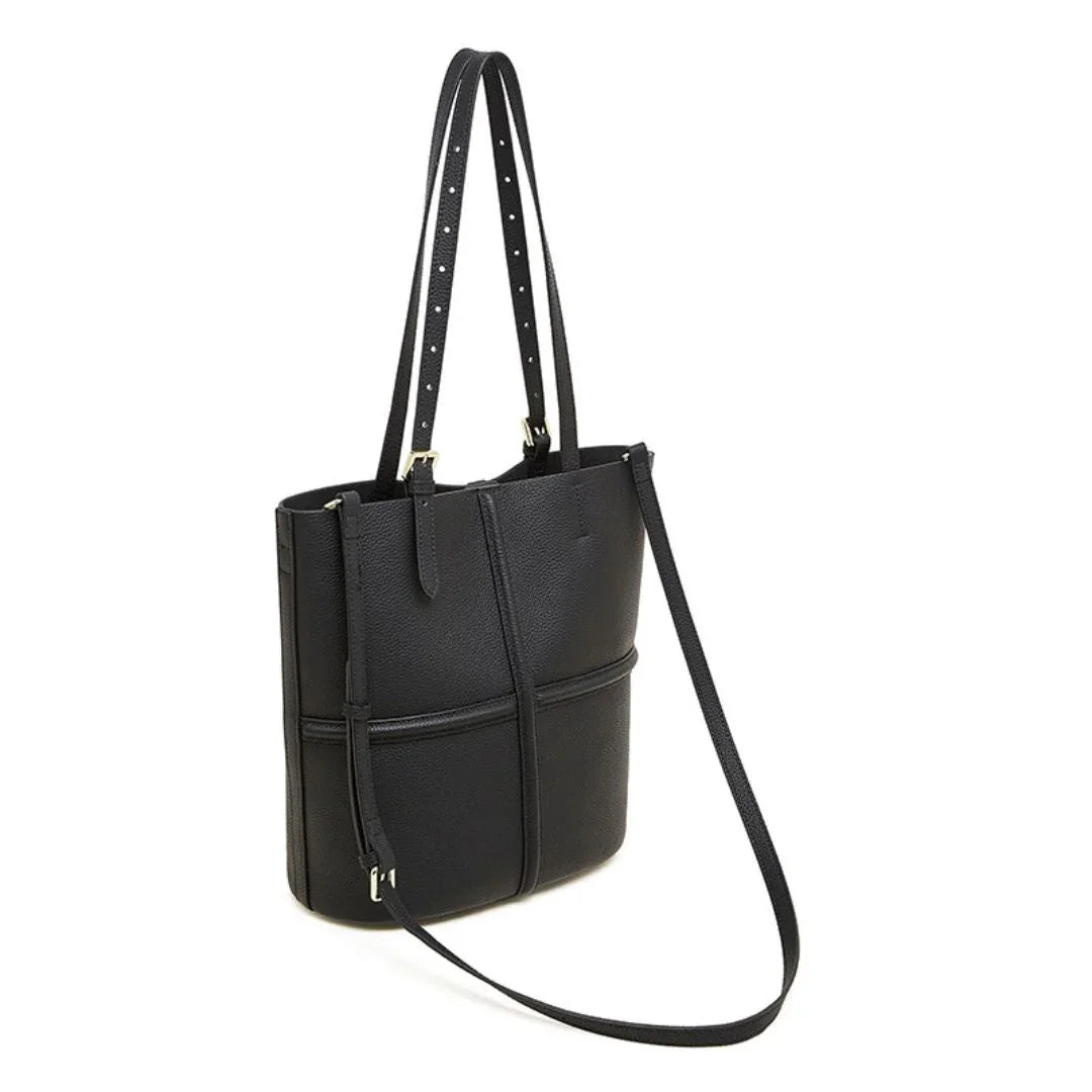 Bellissimo Monarch Dusk Leather Handbag Velanci