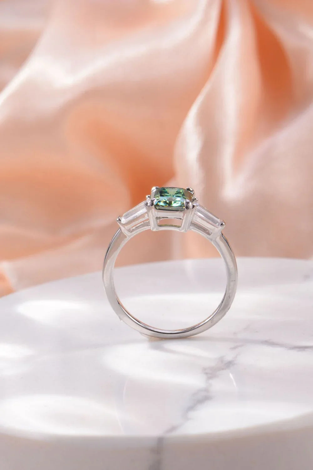 2 Carat Moissanite Ring Isabella - Bezel-Set Sparkle Women's Ring Velanci