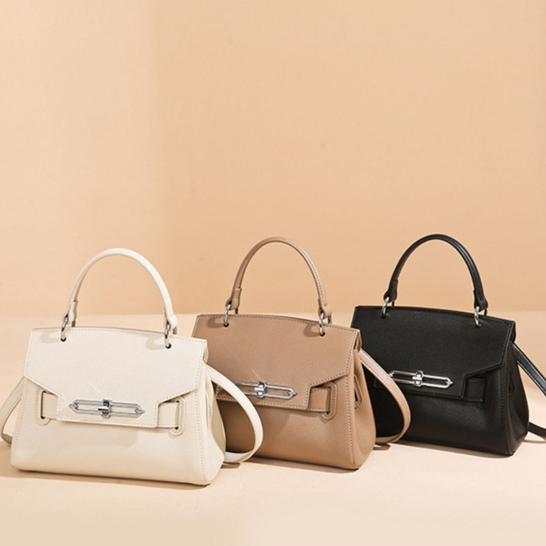 Velanci Imperial Silhouette Leather Handbag