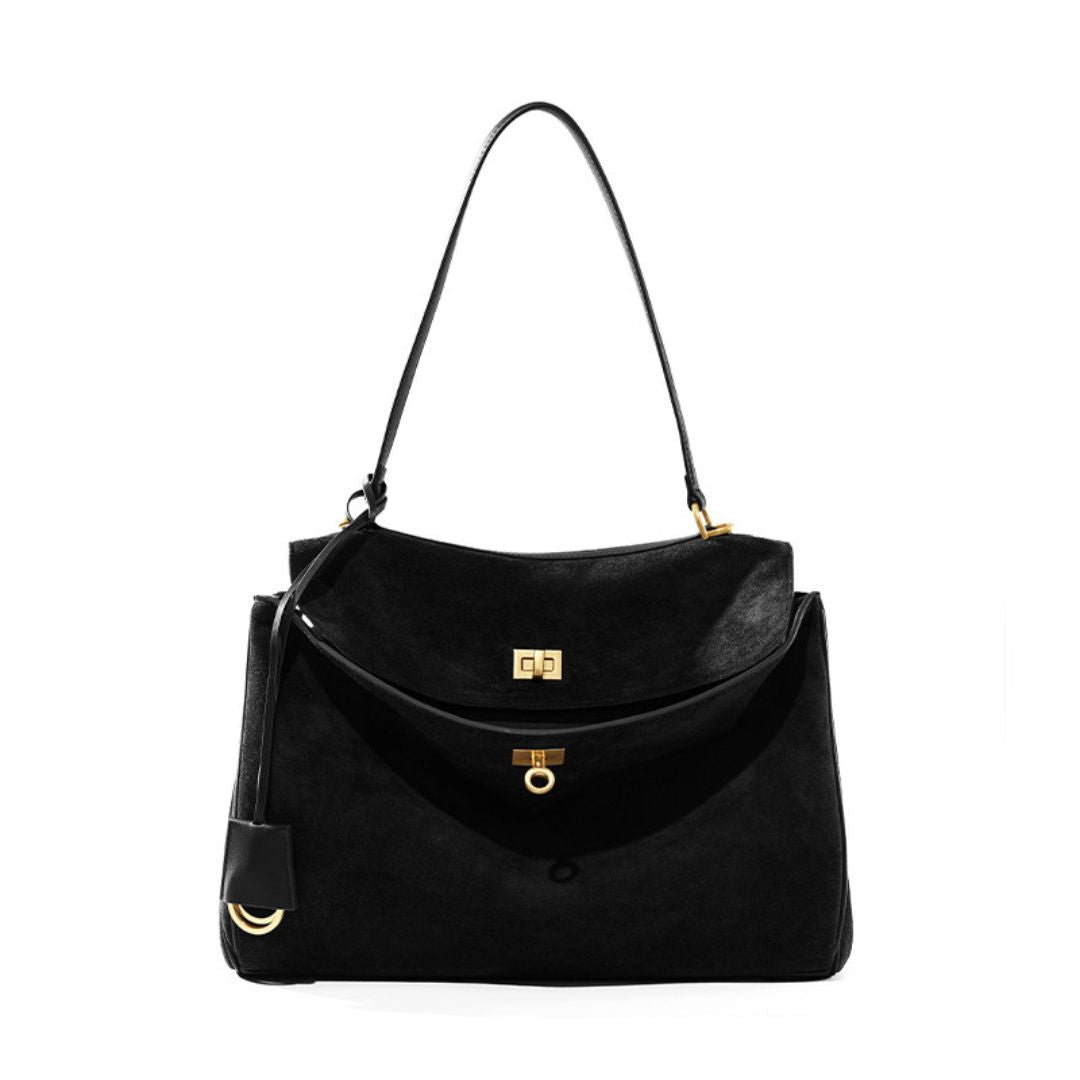 Velanci Charmed Heritage Genuine Leather Handbag