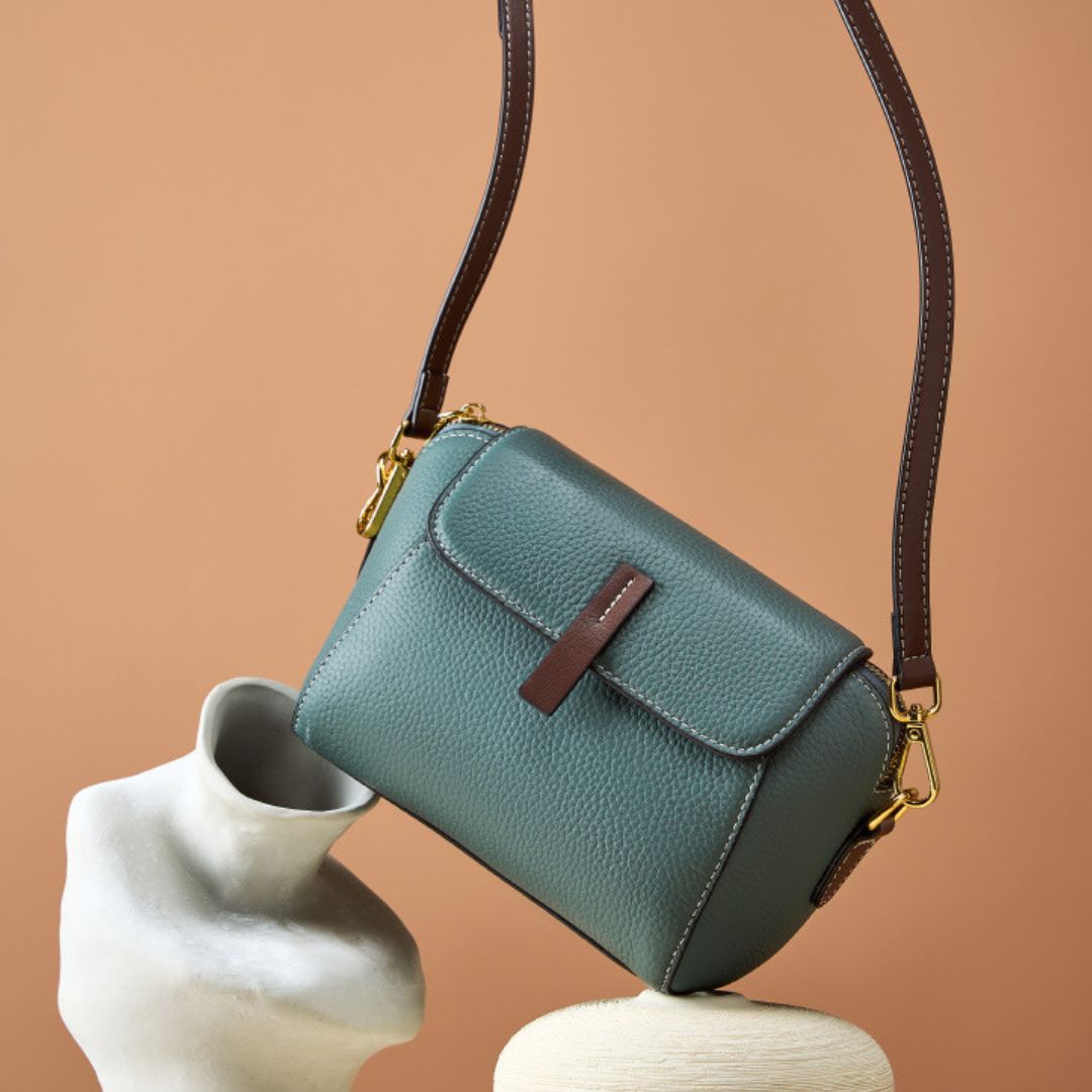 Velanci Gilded Mist Luxe Handbag