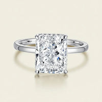 Womens Ring Anello Sereno - Rectangular Center Stone Velanci