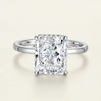 Womens Ring Anello Sereno - Rectangular Center Stone Velanci