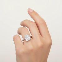 Womens Ring Anello Sereno - Rectangular Center Stone Velanci
