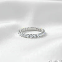 Band Ring Giulia - 3mm Sterling Silver Band Velanci