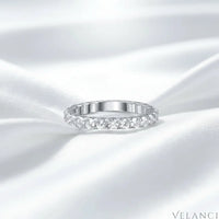 Band Ring Giulia - 3mm Sterling Silver Band Velanci