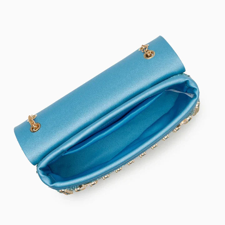 Velanci Claudia Gemstones Clutch: A Statement of Elegance