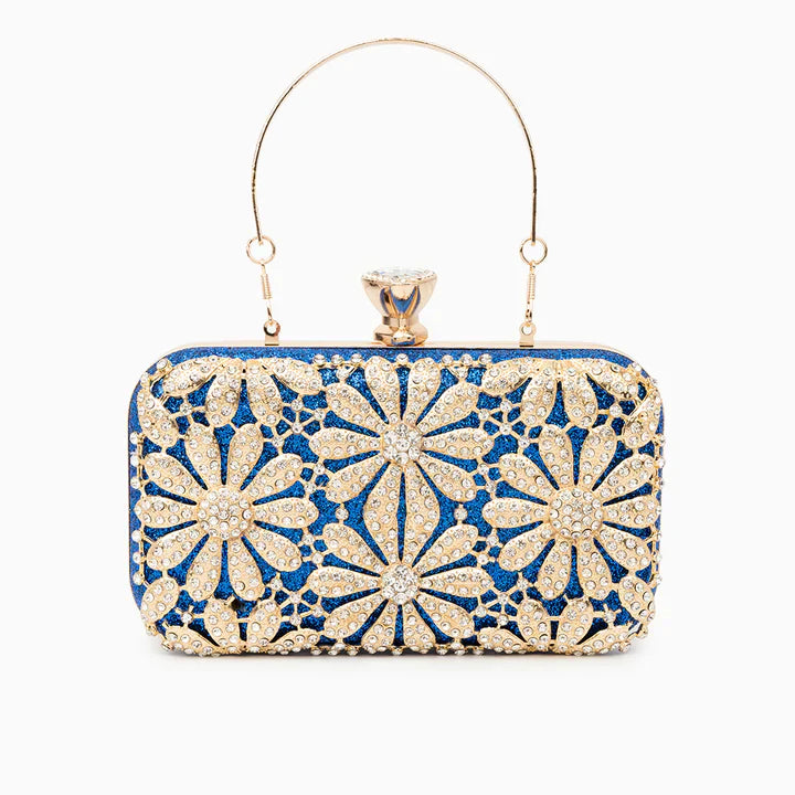 Velanci Leonora Radiant Rhinestone Clutch Bag