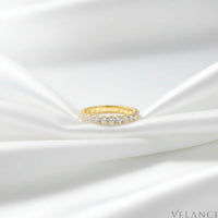 Gold Aurelia Band Ring Giulia Velanci