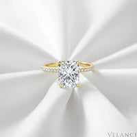 Gold Emerald Cut Ring Isabella Velanci