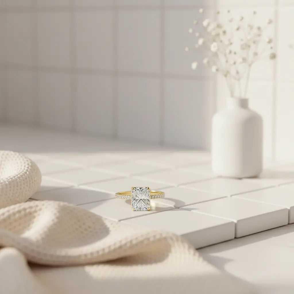 Gold Ring Wedding Set Isabella Velanci