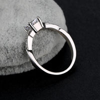 Ring Giulia - Sterling Silver Cubic Zirconia Eternity Band Women's Ring Velanci