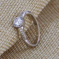 Ring Giulia - Sterling Silver Cubic Zirconia Eternity Band Women's Ring Velanci