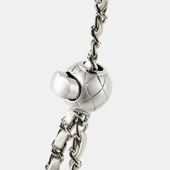 Genuine Cowhide Chain Bucket Bag – Elegant Commuter Tote